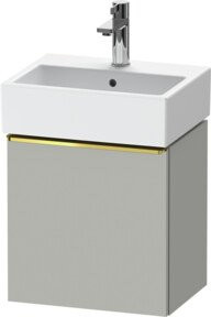 Duravit Waschtischunterschrank D-Neo in Weiß, Wandmontage, 1 Tür, glänzend, B/T/H: 43,4 x 32,2 x 44 cm - Bild 1
