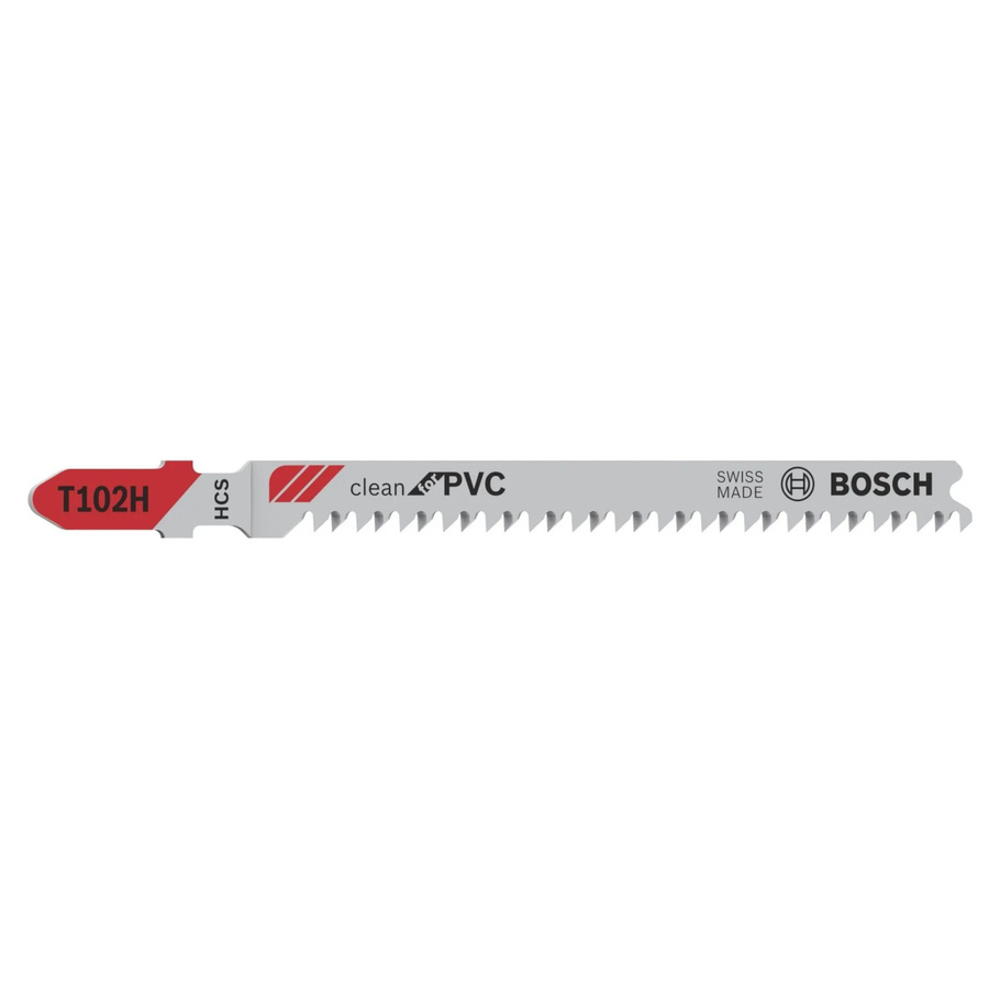 Bosch Stichsägeblatt Pro T 102 H Clean für PVC, 3 Stück, Silber - Bild 2