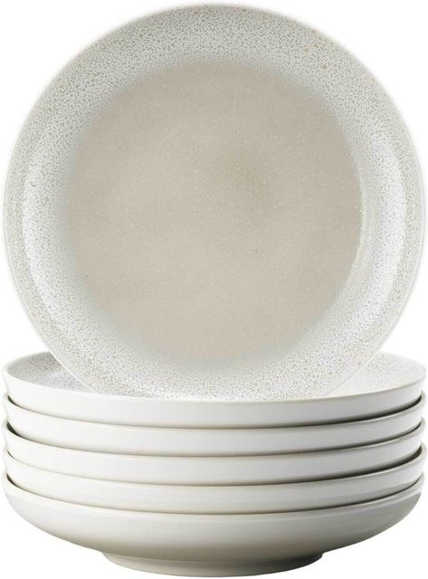 Seltmann Weiden Suppenteller Sento Home Weiß, 6er Set, Durchmesser: 21,3 cm - Bild 1