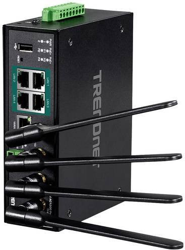 TrendNet TI-WP100 WLAN Router Dual-Band WiFi 5 mit Ethernet/LAN in Schwarz - Bild 1