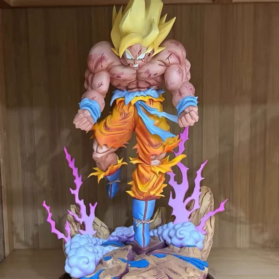 KAMI Studio Dragon Ball Z Super Saiyan Goku Statue, PVC-Figur - Bild 2