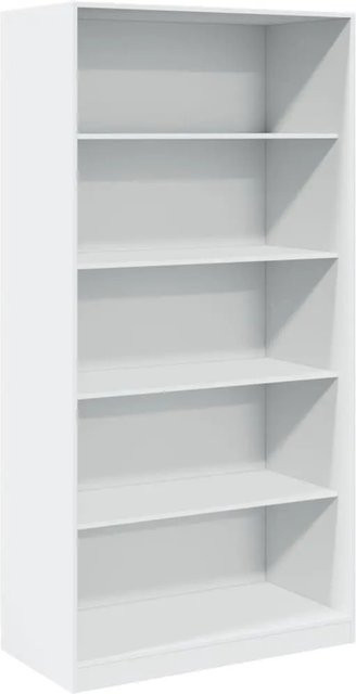 vidaXL Kleiderschrank Weiß aus Holzwerkstoff mit minimalistischem Design, B/T/H: 100 x 50 x 200 cm - Bild 1