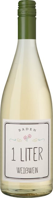 Weißwein Müller-Thurgau, Baden, 2025, feinherb, 1,0 l - Bild 1