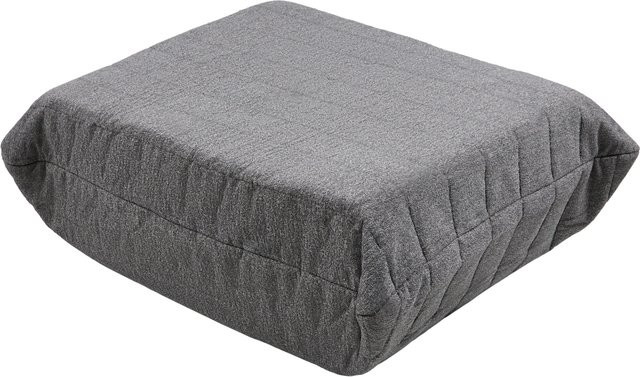 LIVARNO Outdoor-Loungehocker mit Polyester-Bezug und PU-Schaum, B/T/H: 63,0 x 36,5 x 36,5 cm - Bild 1