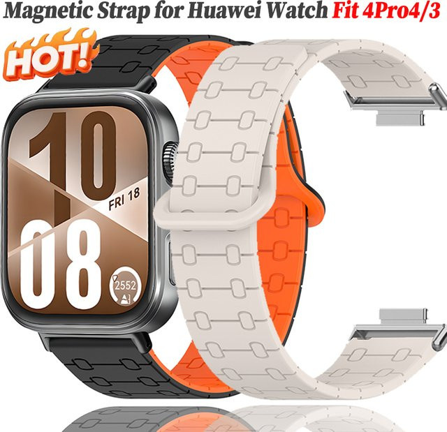 CHIICSMART Uhrenarmband Silikon, Magnetisch, Unisex - Bild 1