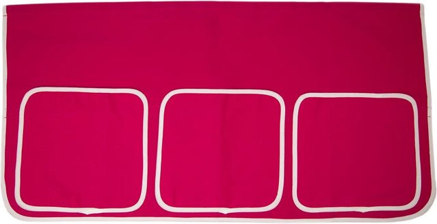 Homestyle4u Bett Tasche Stofftasche für Hochbetten in Pink - Bild 1