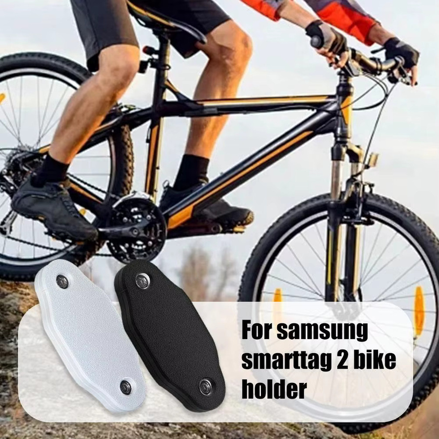 Samsung SmartTag2 Fahrrad Montage Halterung Stoßfeste Abdeckung in Schwarz - Bild 2