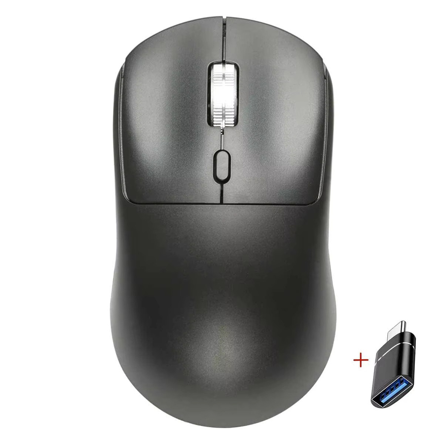 Ergonomische Congdi Gaming-Maus mit 2,4G Funkverbindung und Akku, Schwarz, 800–1600 DPI - Bild 7