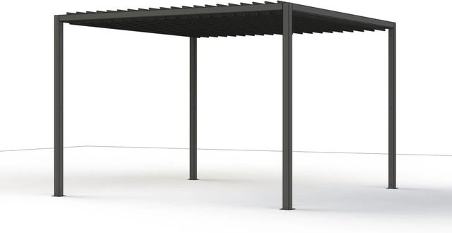 Siena Garden Pergola Basis Vivera in Anthrazit, B/T/H: 320 x 320 x 218 cm - Bild 1