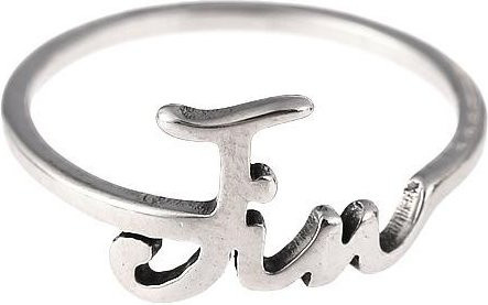 BTS Edelstahlring, Weiß, Unisex - Bild 1