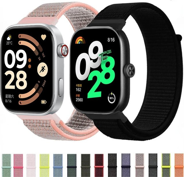 Xiaomi Uhrenarmband Nylon, Schwarz, Unisex - Bild 1