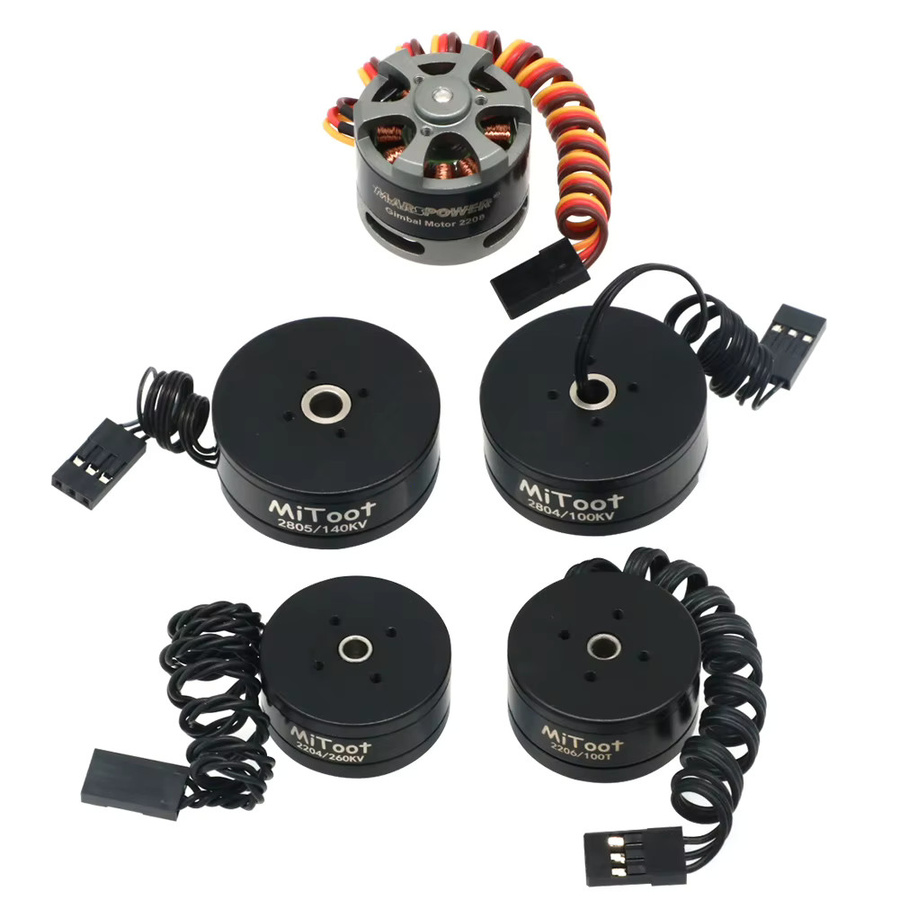 Mitoot Bürstloser Gimbal-Motor für CNC-Digitalkamerahalterung und FPV in Schwarz - Bild 2