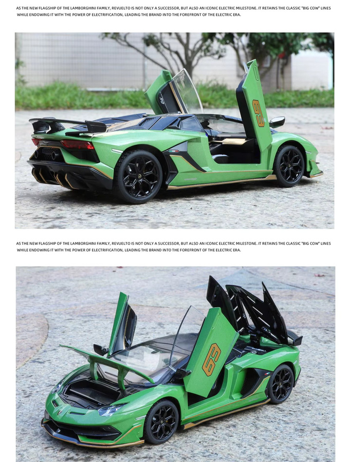 Maisto Lamborghini SVJ63, Automodell, 1:24 Maßstab, Metall - Bild 5