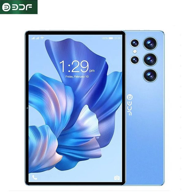JCCE Tablet Android 13 mit 10,1 Zoll Display, 8 GB RAM, 64 GB ROM, Octa-Core Prozessor und 5000 mAh Akku in Gold - Bild 1