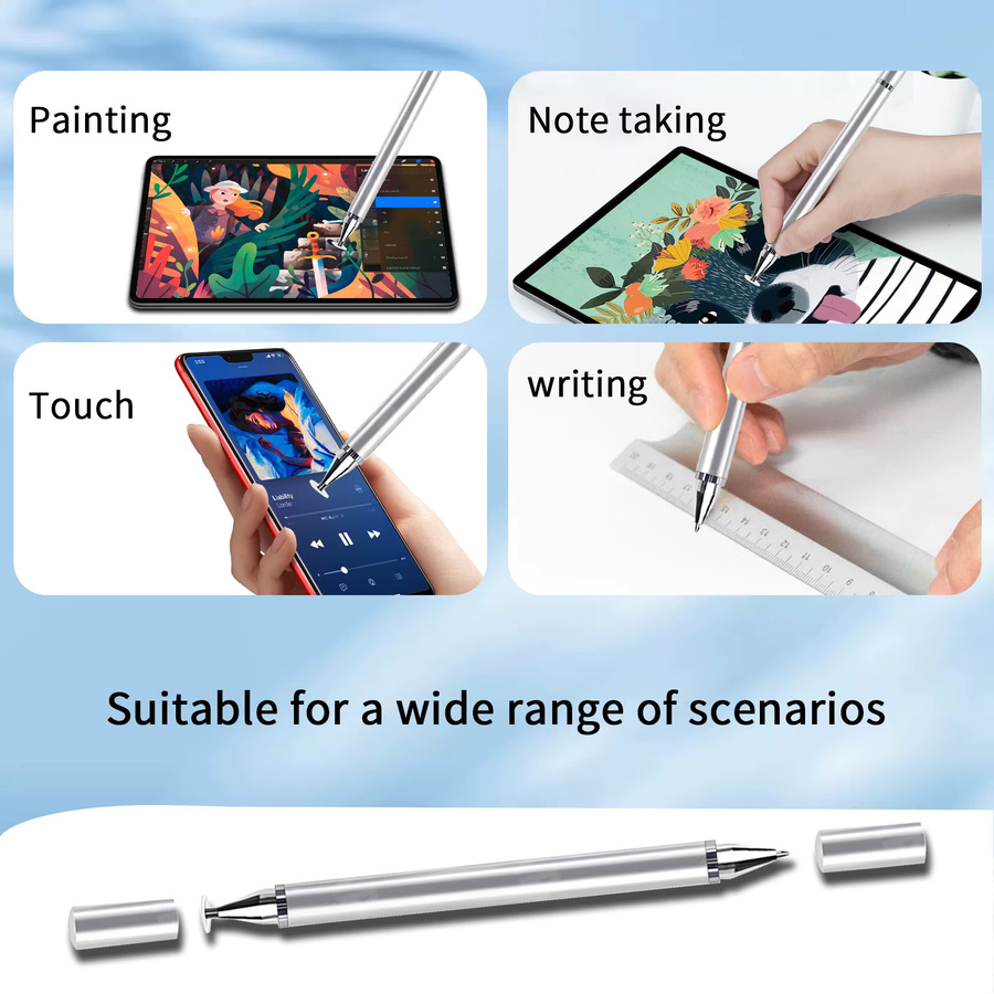 YOLPHA Universal 2-in-1 Touchscreen Stift Kapazitiver Smart Stylus für iPad, Android, Samsung, Huawei, Xiaomi und iOS - Bild 2