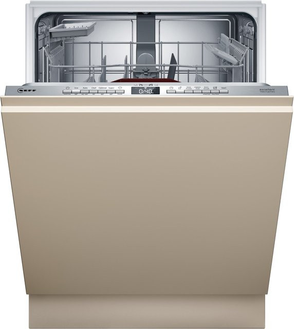 Neff S255EBX03D Vollintegrierbarer Geschirrspüler mit WiFi und App-Control, Beige, 60 cm - Bild 1