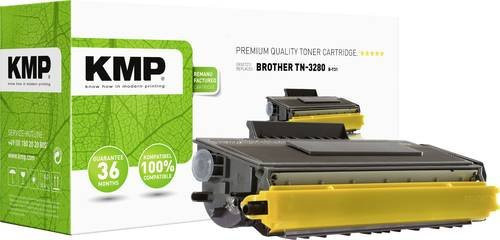 KMP Tonerkassette Schwarz kompatibel mit Brother TN-3230 und TN-3280 mit 12000 Seiten Reichweite - Bild 1