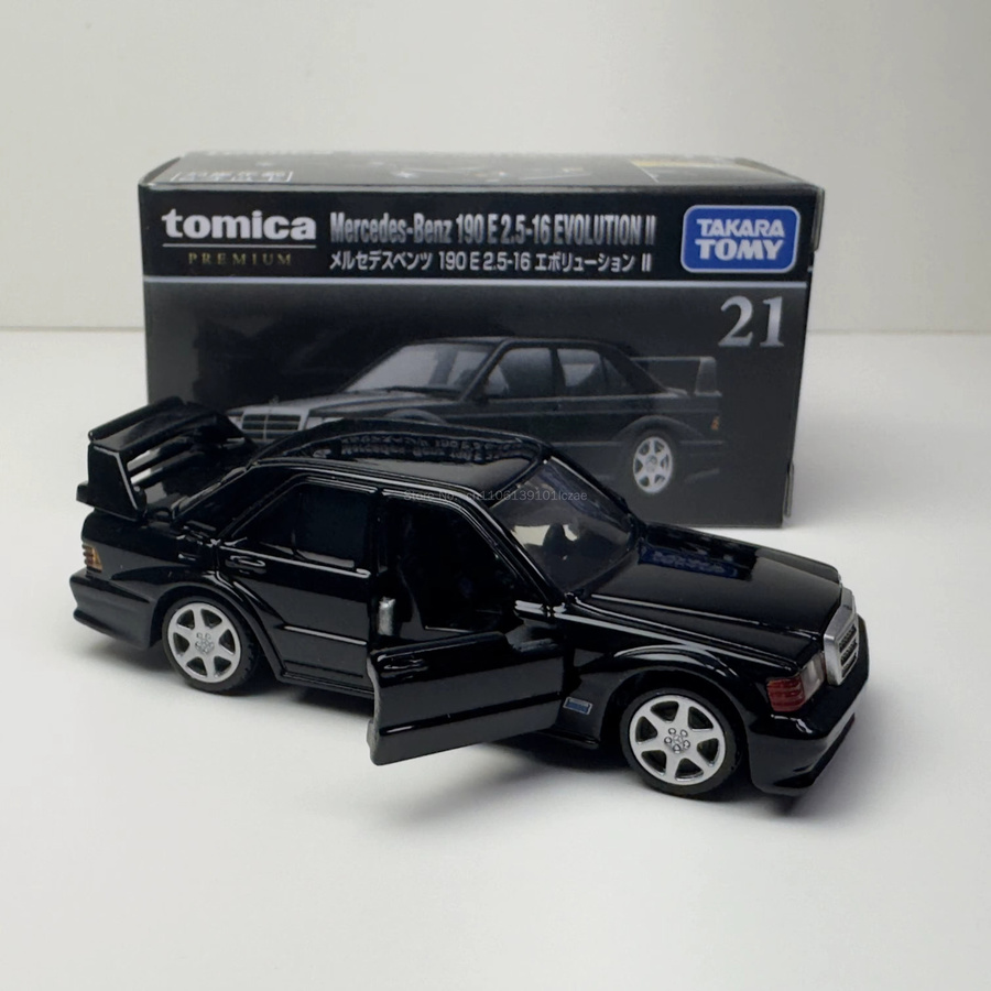 Takara Tomy Tomica Premium 21 Mercedes-Benz 190 E2.5-16 Evolution 2, Druckguss-Automodell - Bild 2