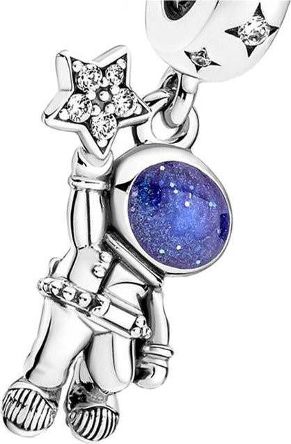 Pandora Anhänger Astronaut, 925 Silber, Zirkonia, Damen - Bild 1
