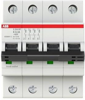 ABB S204MT-K0,3 Sicherungsautomat 0,3A 440V 2CDS274445R0117 - Bild 1
