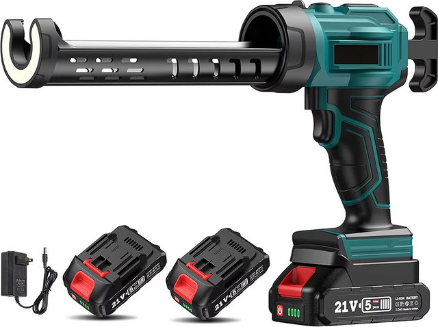 Elektrisches Klebepistol-Set für Makita 18V Akku mit 4 Geschwindigkeiten in Rot - Bild 1