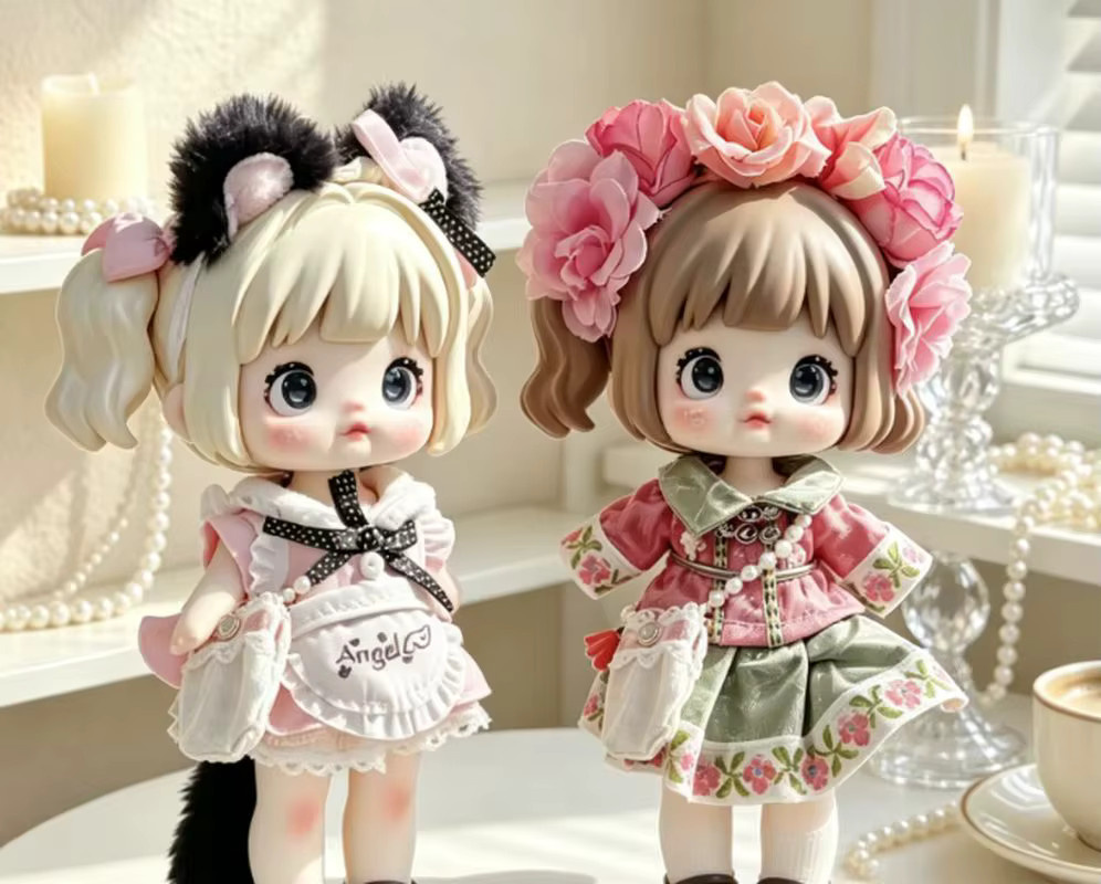 Nommi Forest Country Series Five Joint Movable Doll Costume Set Dress Up, Zubehör, Bunt / Mehrfarbig - Bild 1