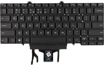 Dell Tastatur KYBD 81 US-INTL in Schwarz - Bild 1