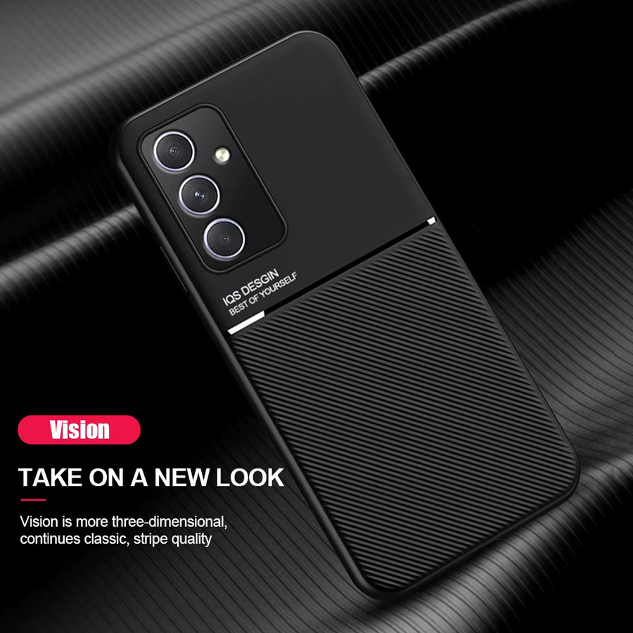 Rutschfeste Samsung Galaxy Handyhülle mit magnetischer Funktion und integriertem Autohalter für A57 A37 A17 A56 A36 A26 A16 A15 A25 A35 A55 A54 5G in Schwarz oder Rot - Bild 2