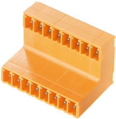 Weidmüller Stiftgehäuse-Platine BL/SL in Orange, 50 Stück, Rastermaß: 3.81 mm - Bild 1