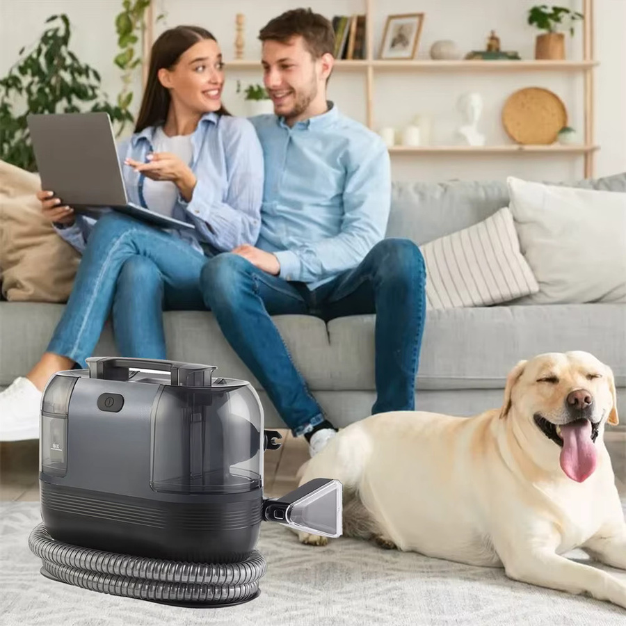 OWJHE Tragbarer Teppichreiniger mit 1500 W und 15 kPa Saugkraft zur Fleckentfernung für Teppiche, Sofas und Autositze - Bild 5