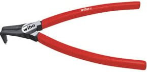 Wiha Sicherungsringzange Classic mit MagicTips für Aussenringe Wellen in Rot, abgewinkelte Form A, 140 mm - Bild 1