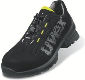 Uvex Sicherheitsschuhe Halbschuhe S1 in Schwarz Gelb Größe 36 Weite 12 - Bild 1