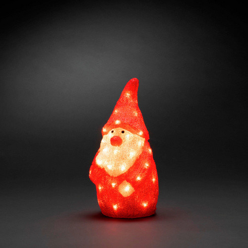 Konstsmide LED Weihnachtsmann Acryl-Figur in Rot und Weiß mit 40 warmweißen Dioden - Bild 4