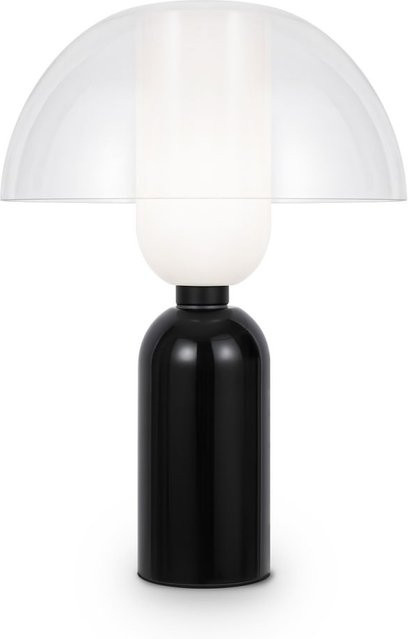 Maytoni Tischleuchte Memory in Weiß und Schwarz aus Metall und Keramik mit E14 Fassung, H: 42,5 cm, B: 30 cm, T: 30 cm - Bild 1
