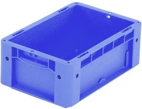 Bito Eurostapelbehälter XL stapelbar, blau, B/T/H: 30 x 20 x 12 cm - Bild 1