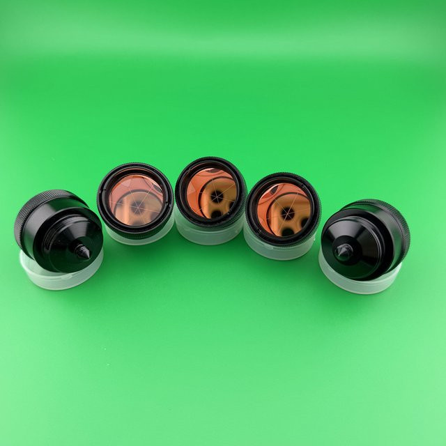 5 Stück Mini-Prismen mit Kupferbeschichtung für Leica Totalstation GMP111, GMP101 und GMP111-0, Durchmesser: 30 mm - Bild 1