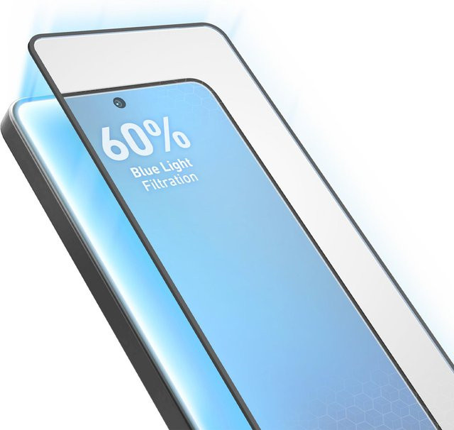 Full Cover Schutzglas Anti-Blaulicht mit Eyesafe CPF60 Technologie für Samsung S26 Ultra, transparent - Bild 1