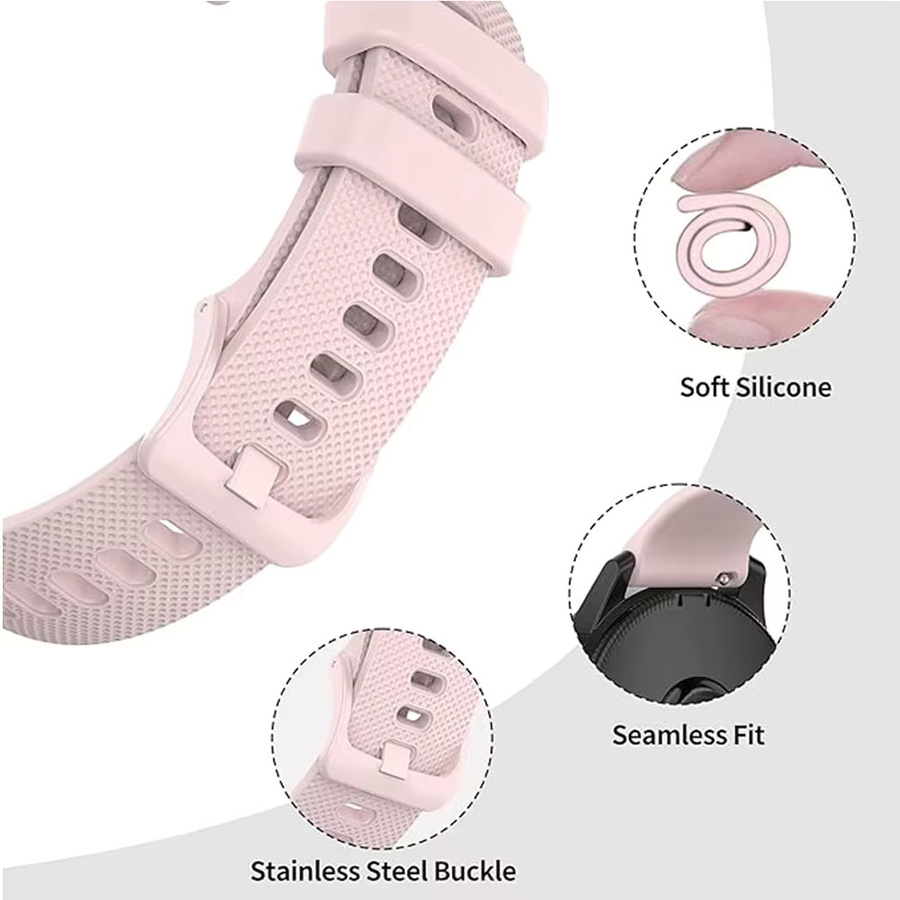 Garmin Uhrenarmband Silikon, Unisex, 20mm 22mm - Bild 2