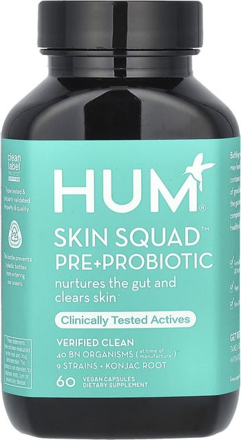 HUM Nutrition Skin Squad Präbiotikum + Probiotikum, 60 Kapseln - Bild 1