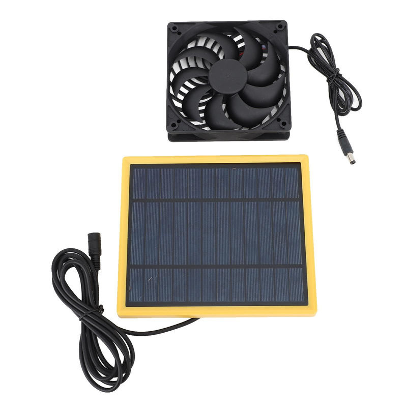 Solarpanel-Ventilator-Set 20 W wasserdicht für Hühnerställe, Gewächshäuser und Tierhäuser im Außenbereich - Bild 8