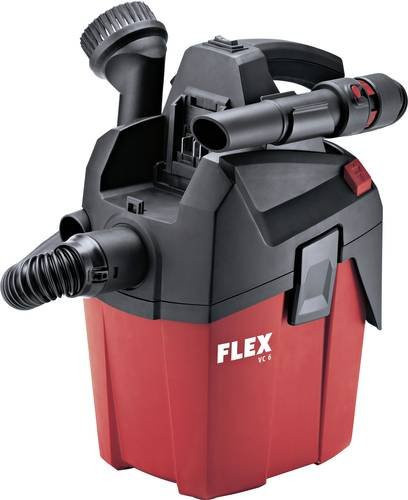 FLEX Akku-Nass-/Trockensauger Flex VC 6L MC 18.0 in Rot, 6 l - Bild 1