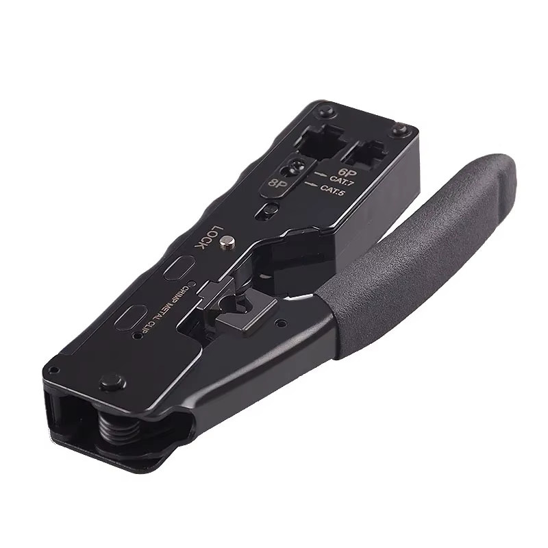 Ninth World Netzwerk Crimper Set für RJ45 und RJ11 in Schwarz - Bild 3