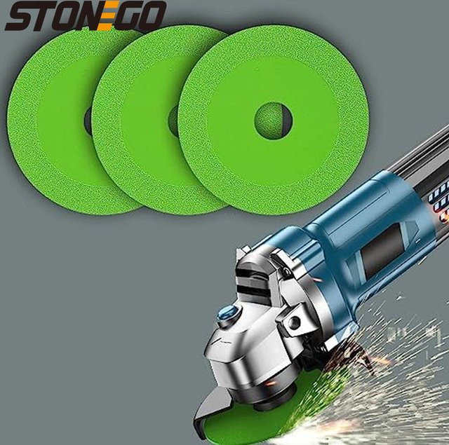 STONEGO Diamant-Glasschneidklingen für Glas, Keramikjade und Fliesen, ultradünne Sägeblätter in Grün - Bild 1