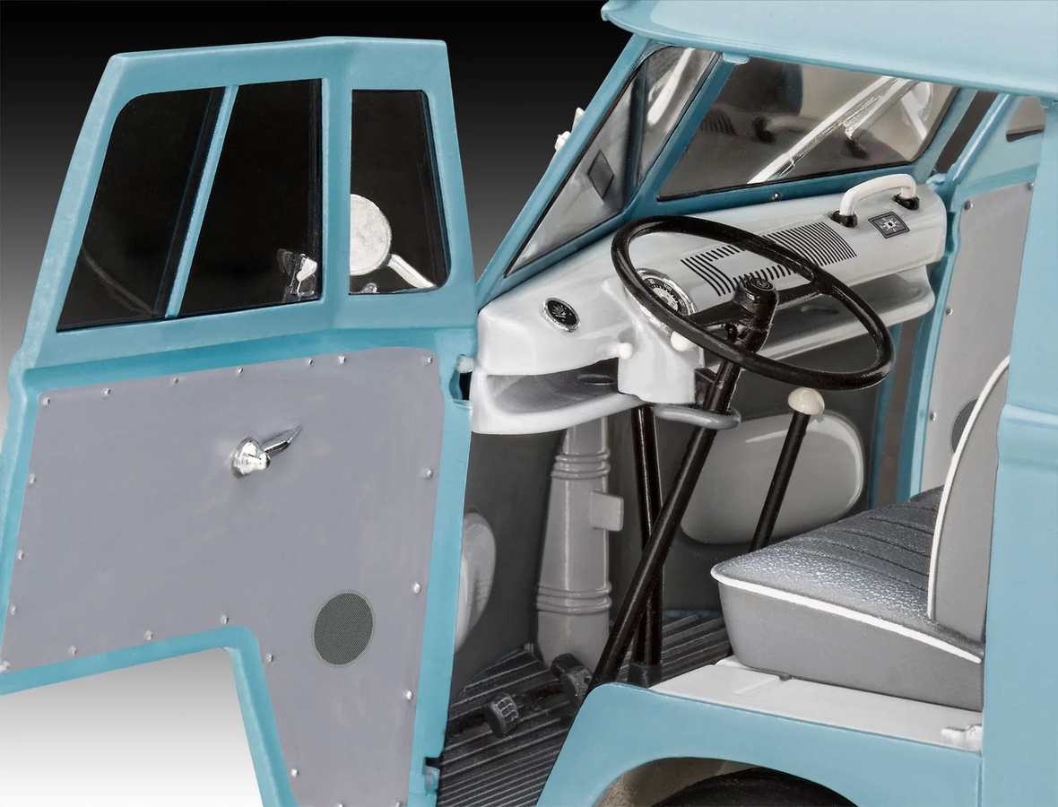 Revell VW T1 panel van Gulf, Automodell Bausatz, 1:24 - Bild 4