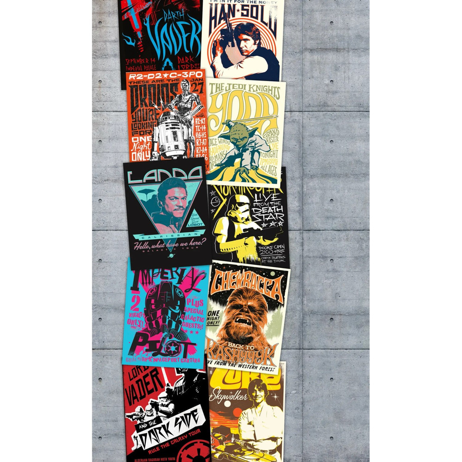 Komar Fototapete Vlies Star Wars Rock On Wall, Multicolor, Breite: 120 cm, Höhe: 200 cm - Bild 2