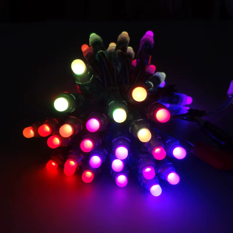 50 Stück WS2811 IC RGB Pixel LED-Module von WRMIHU, wasserdicht nach IP67, mehrfarbig, DC5V - Bild 4