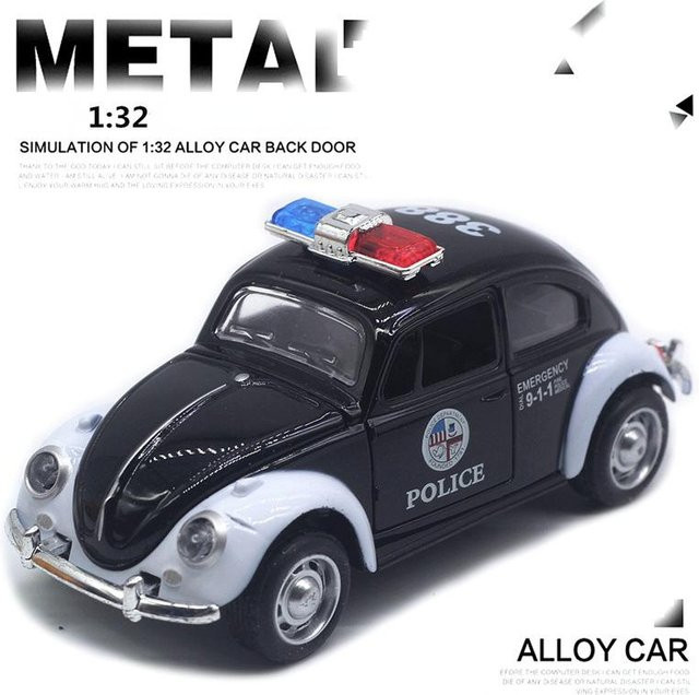 Linyi toy car Käfer Legierung Auto, 1:32, Metall, mit Rückziehfunktion, ab 14 Jahre - Bild 1