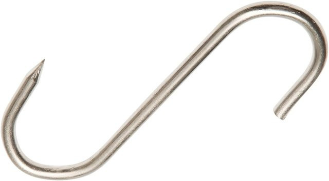 Conacord S-Haken aus Edelstahl in Silber, Durchmesser: 5,2 mm, Länge: 140 mm - Bild 1