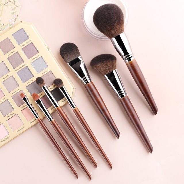 Ronshadow Make-up-Pinsel-Set, 7-teilig, Unisex - Bild 1