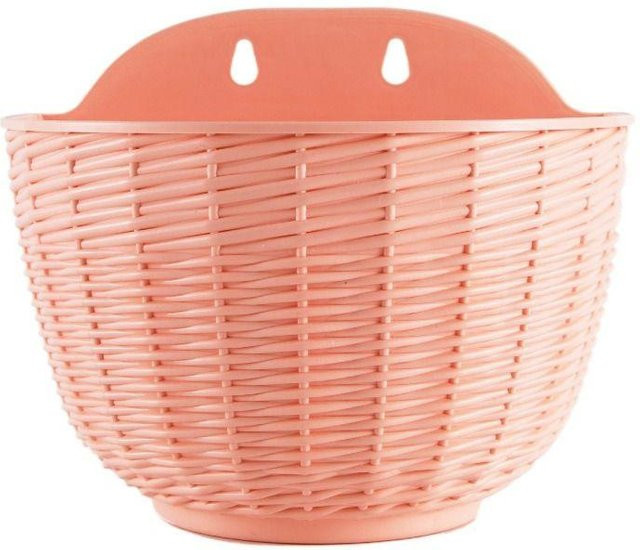 Happy Soles Selbstbewässernder Blumentopf Wandmontiert in Rosa mit Haken für Hydrokultur und Heimdeko - Bild 1